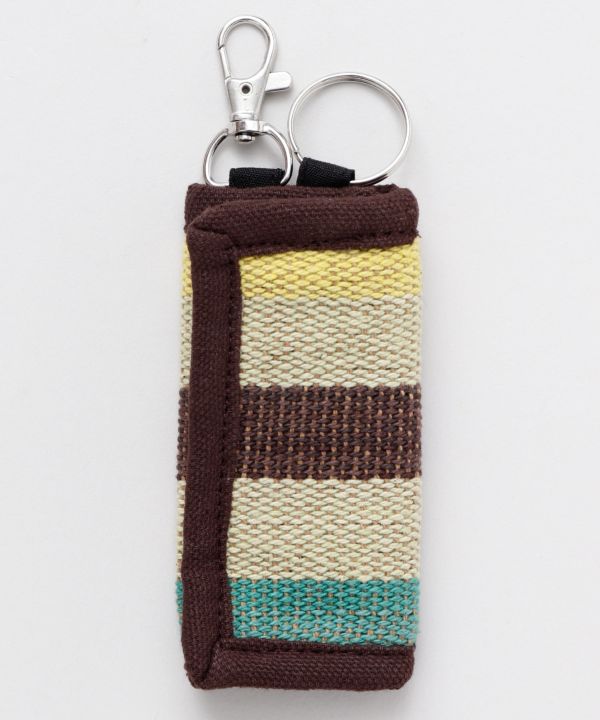 Striped Key Case