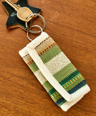 Striped Key Case
