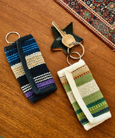 Striped Key Case