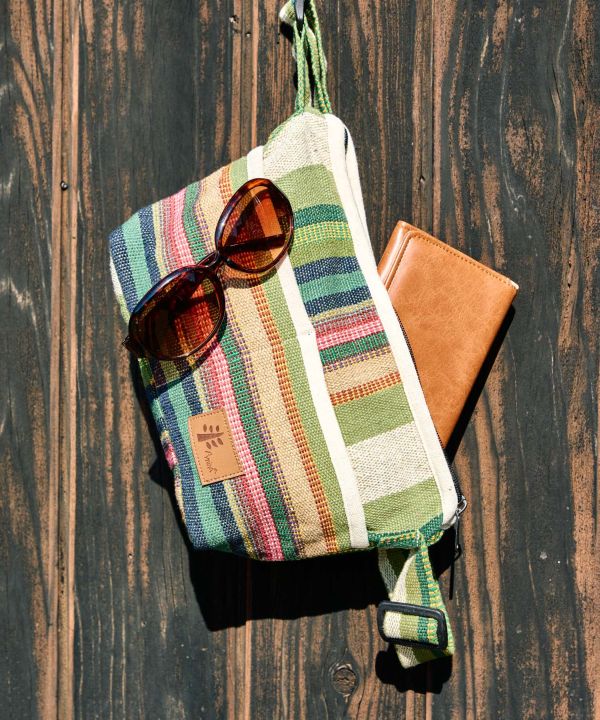 Nepalese Hand Woven Cotton Shoulder Bag