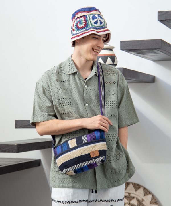 Nepalese Hand Woven Cotton Shoulder Bag