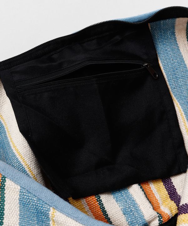 Nepalese Hand Woven Crescent Sholder Bag