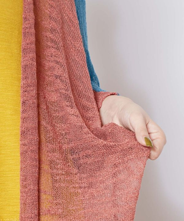 Bi Color Nep Cardigan