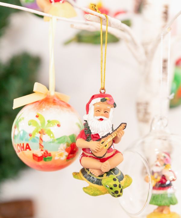 Décoration de Noël peinte à la main