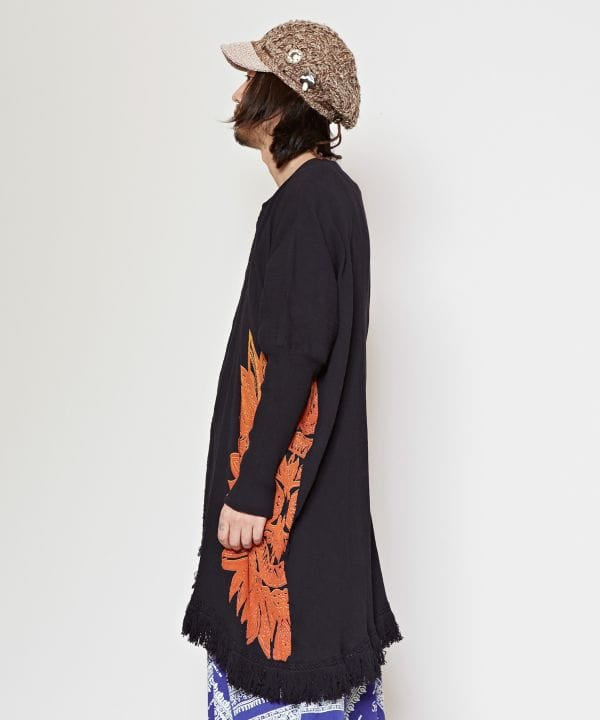 Gradient Tribal Flower KIMONO Cardigan