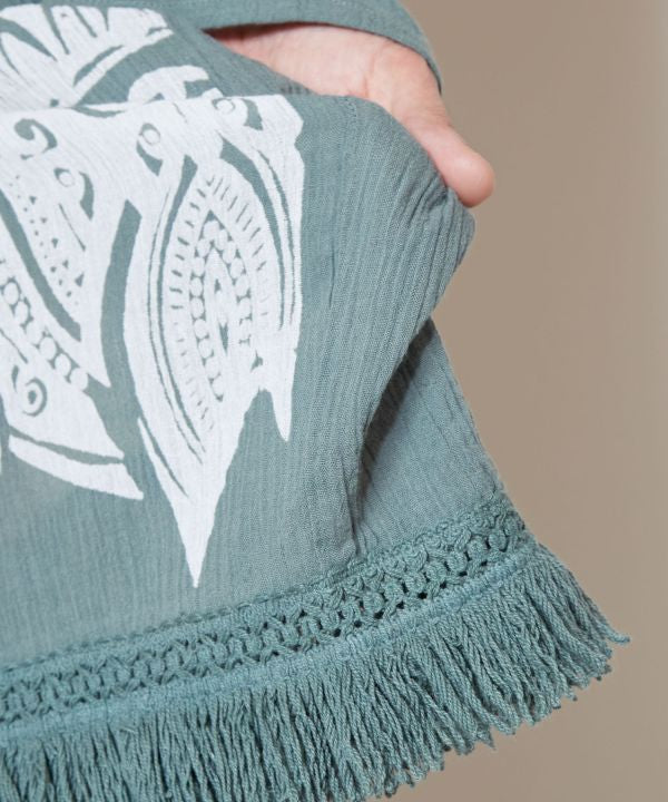 Gradient Tribal Flower KIMONO Cardigan