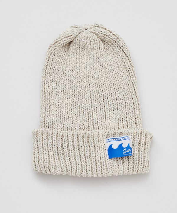 Wave Surf Cotton Knit Beanie
