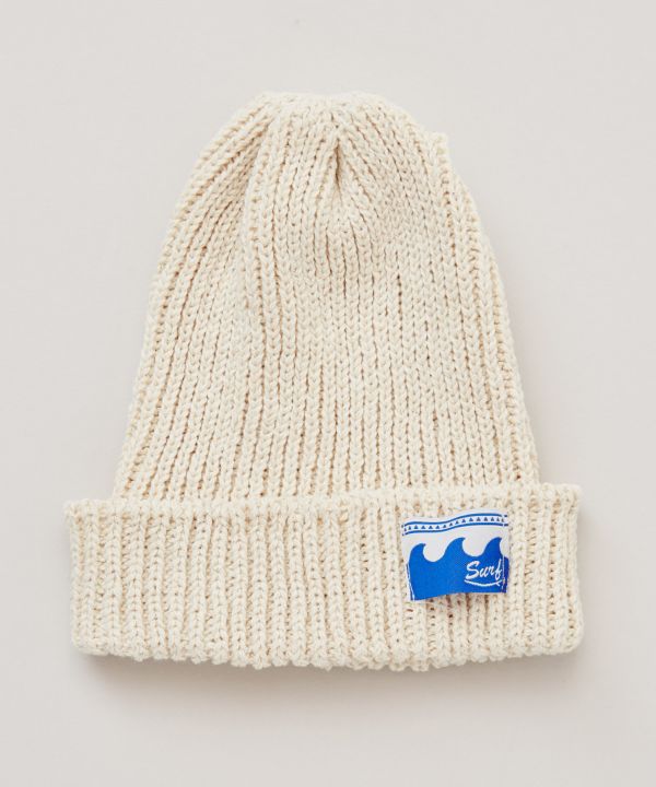 Wave Surf Cotton Knit Beanie