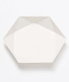 MASHI - Assiette hexagonale en carton de chanvre