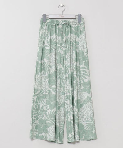 Stretch Wide Leg Pants by Kahiko - Ametsuchi