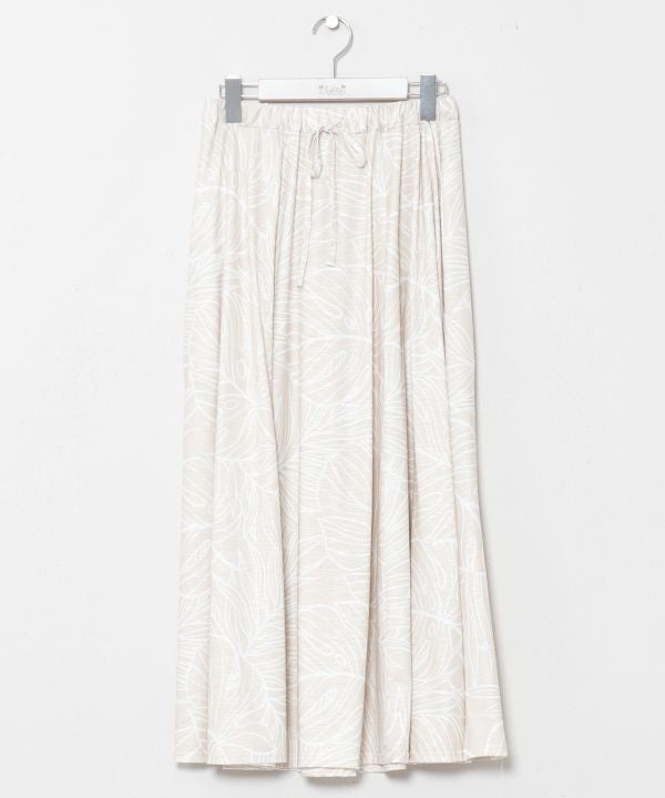 Stretch Resort Flare Skirt by Kahiko - Ametsuchi