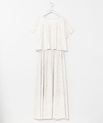 Resort Layered Dress Set by Kahiko - Ametsuchi