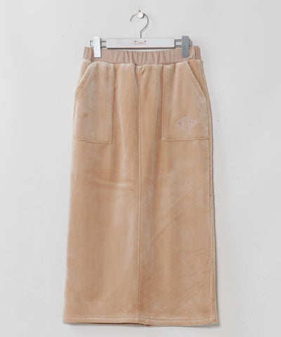 Soft Microfleece Fitted Long Skirt - SURF＆Palms