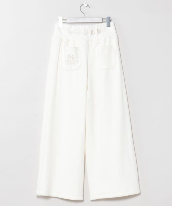 Soft Microfleece Wide-Leg Pants - SURF＆Palms