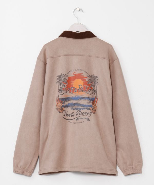 SURF＆Palms Suede Jacket for Men