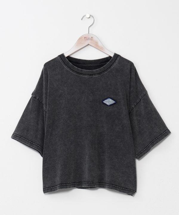 SURF＆Palms Denim Like T-shirt Tops by Kahiko - Ametsuchi