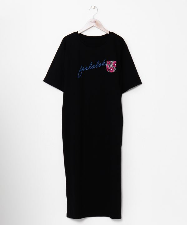 Embroidered Pocket Quick Dry Dress Dresses by Kahiko - Ametsuchi