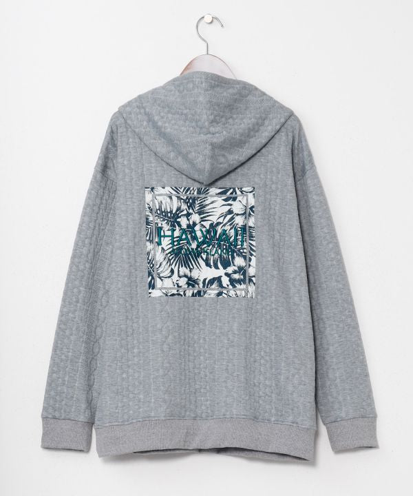 Textured Detail Men’s Hoodie