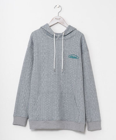 Textured Detail Men’s Hoodie