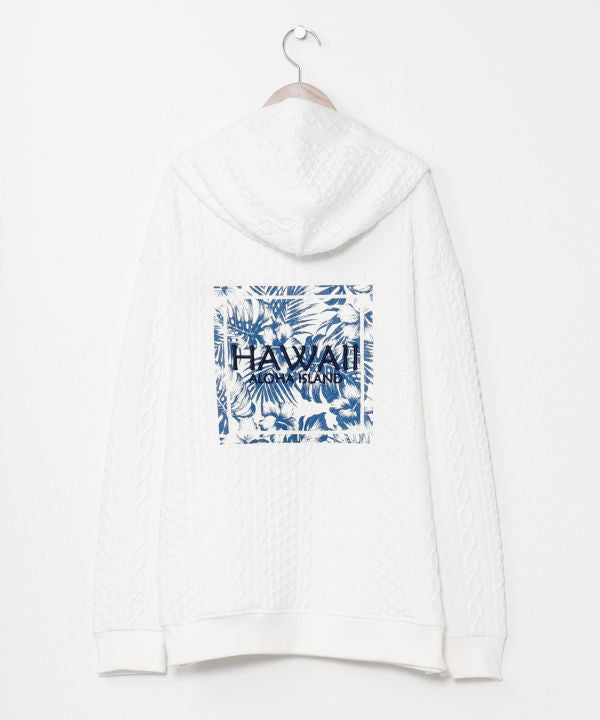 Textured Detail Men’s Hoodie