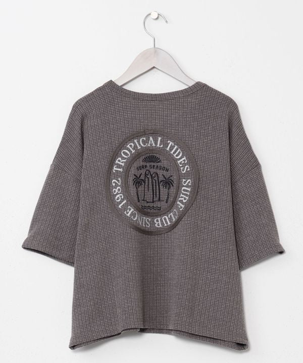 SURF＆Palms Waffle T-shirt