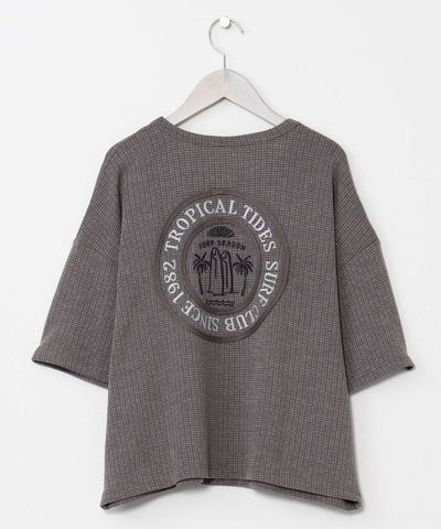 SURF＆Palms Waffle T-shirt