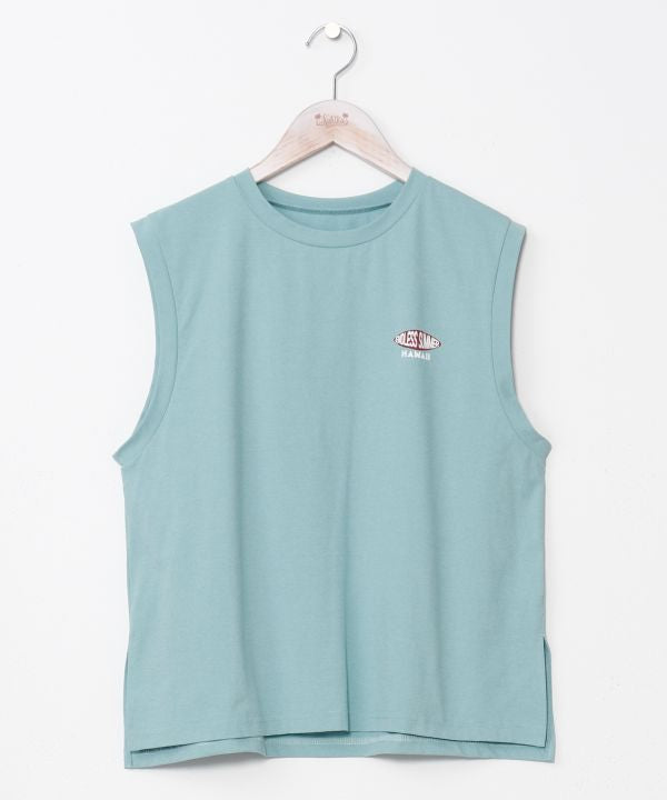 Vintage Print Quick Dry Top Tops by Kahiko - Ametsuchi