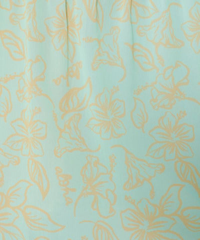 SURF＆Palms Hawaiian Crinkle Wide Pants by Kahiko - Ametsuchi