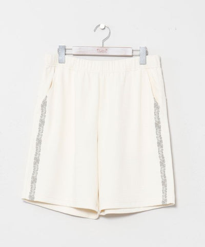 SURF＆Palms Waffle Embroidery Men Shorts