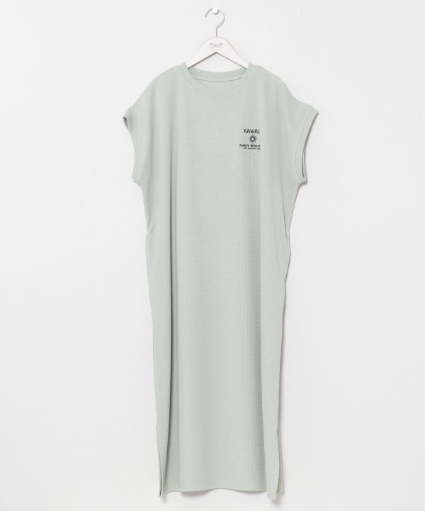 SURF&Palms Waffle Embroidered Dress SURF&Palms Waffle Embroidered Dress