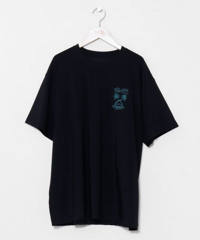 Embroidered UV Protection T-Shirt by Kahiko - Ametsuchi