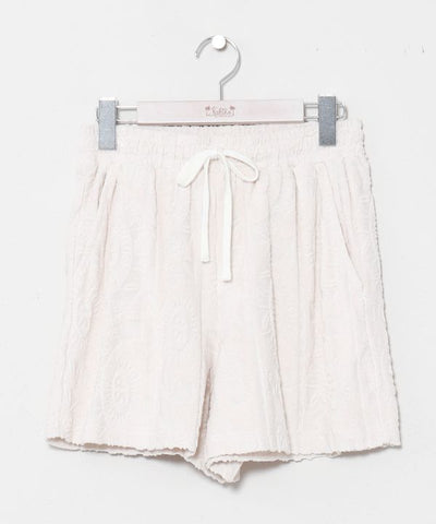 SURF＆Palms Printed Pile Resort Shorts by Kahiko - Ametsuchi