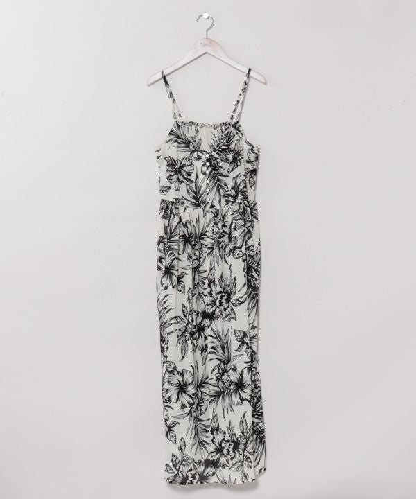 Botanical Hawaiian Camisole Dress