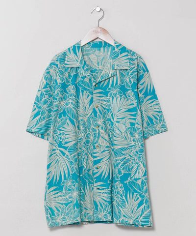 Botanical Hawaiian Open Shirt by Kahiko - Ametsuchi