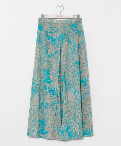 Botanical Hawaiian Wrap Pants by Kahiko - Ametsuchi