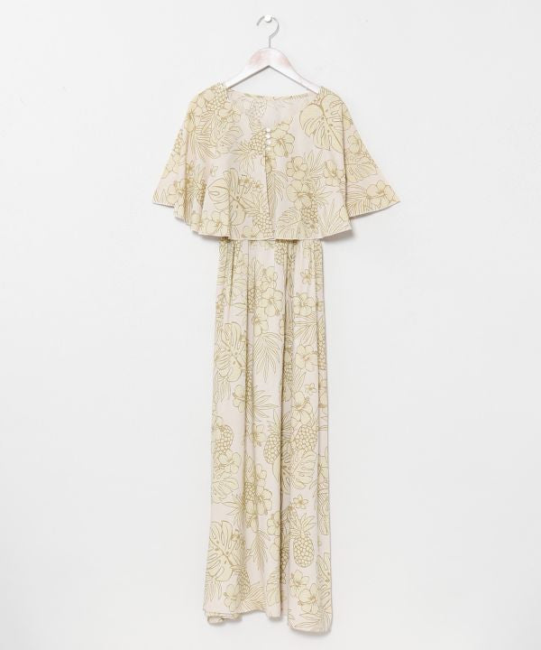 Vintage Rayon Dress Set by Kahiko - Ametsuchi