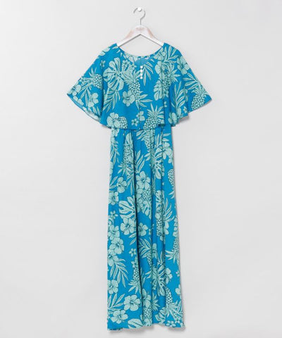 Vintage Rayon Dress Set by Kahiko - Ametsuchi