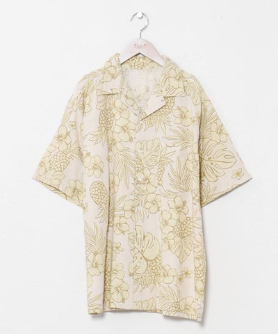 Vintage Pattern Aloha Shirt by Kahiko - Ametsuchi