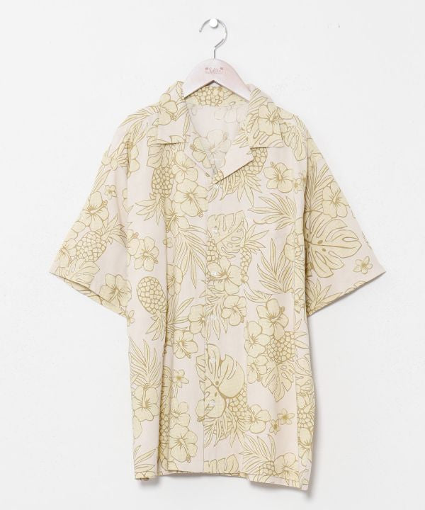 Vintage Pattern Aloha Shirt