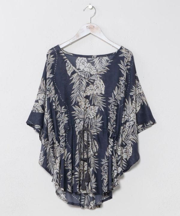 Lei Print UV Protection Rayon Top
