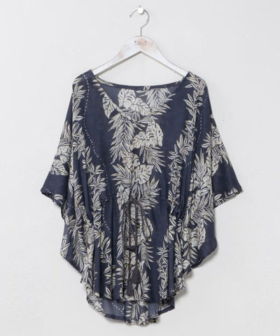 Lei Print UV Protection Rayon Top