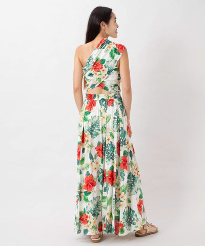 Botanical Print Multiway Sash Skirt