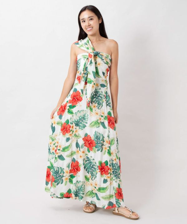 Botanical Print Multiway Sash Skirt