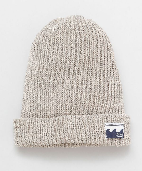 Wave Surf Cotton Knit Beanie by Kahiko - Ametsuchi