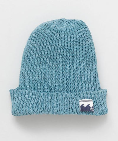 Wave Surf Cotton Knit Beanie by Kahiko - Ametsuchi