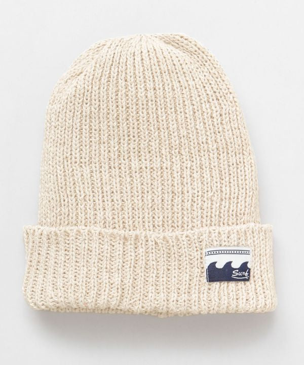 Wave Surf Cotton Knit Beanie by Kahiko - Ametsuchi