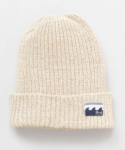 Wave Surf Cotton Knit Beanie by Kahiko - Ametsuchi
