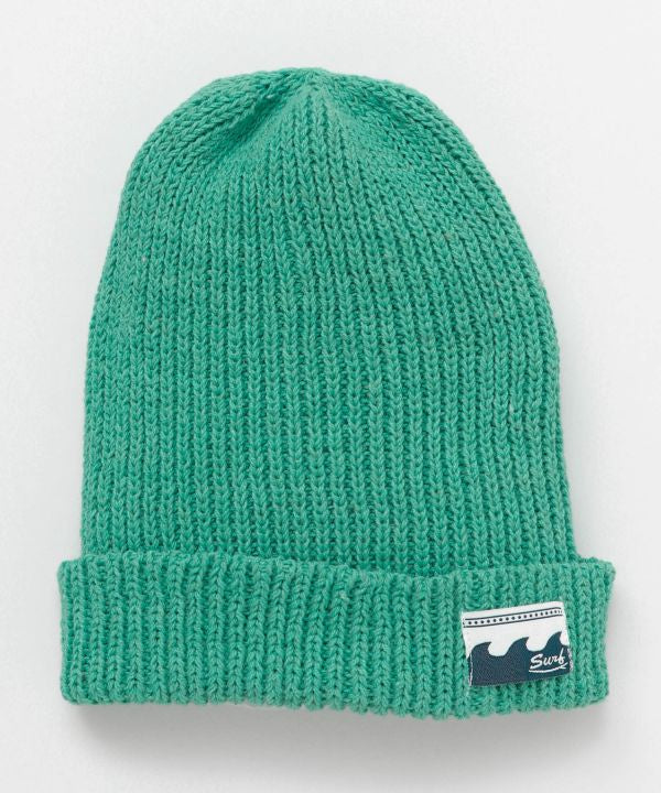 Wave Surf Cotton Knit Beanie by Kahiko - Ametsuchi
