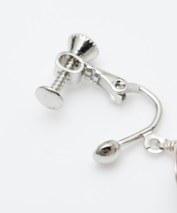 Jellyfish Asymmetrical Clip Earrings