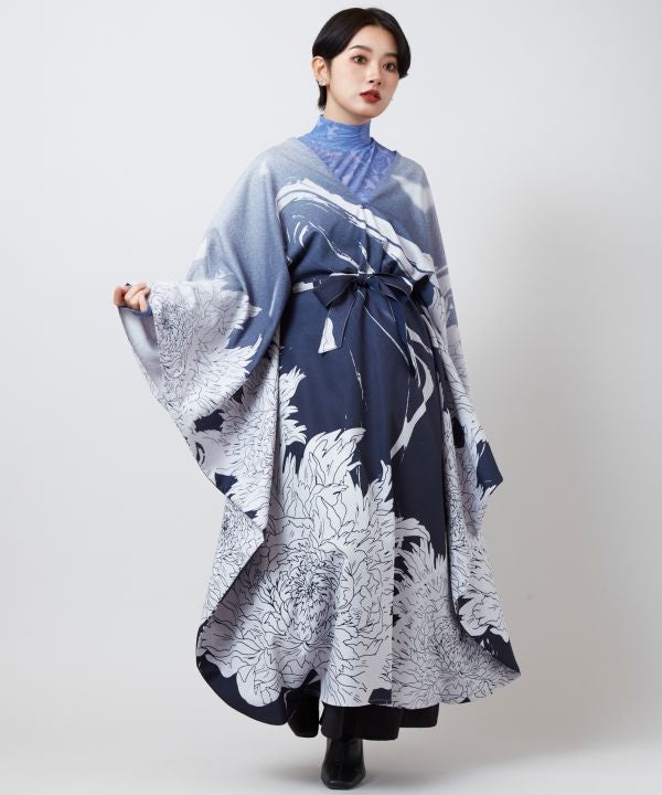 HANAZUMI - Kimino Like Dress by Kaya - Ametsuchi